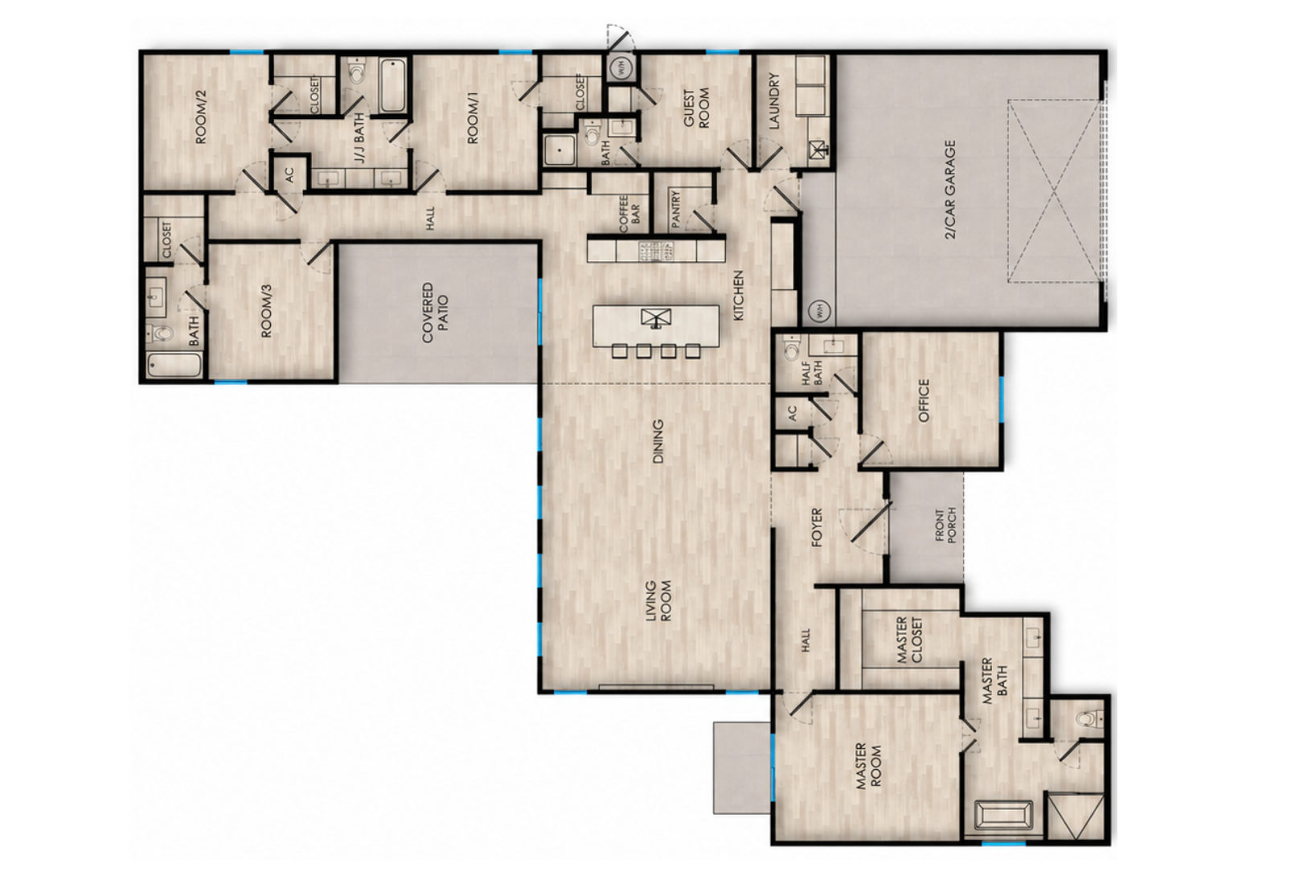 Parade Home #10 floor plan