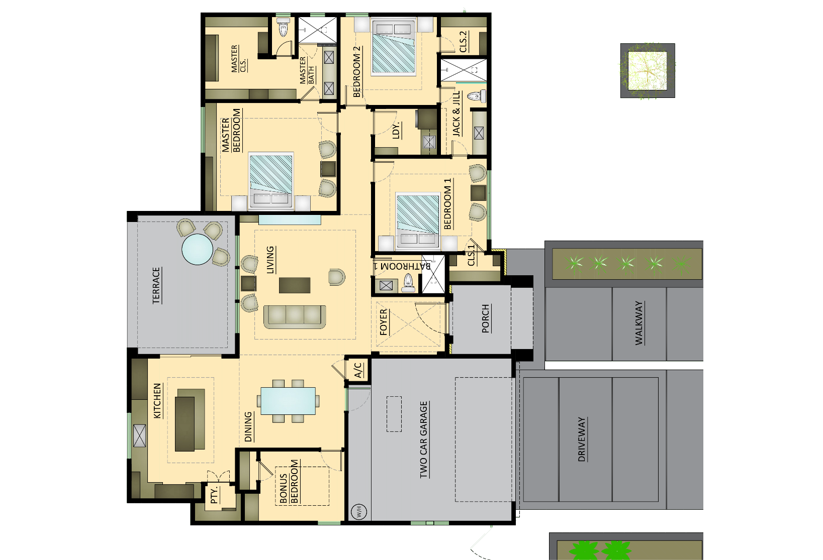 Parade Home #11 floor plan