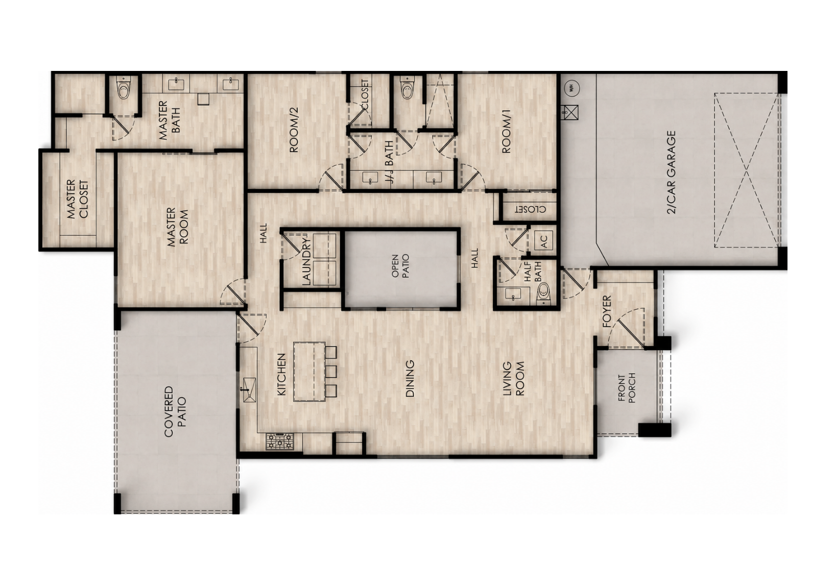 Parade Home #14 floor plan