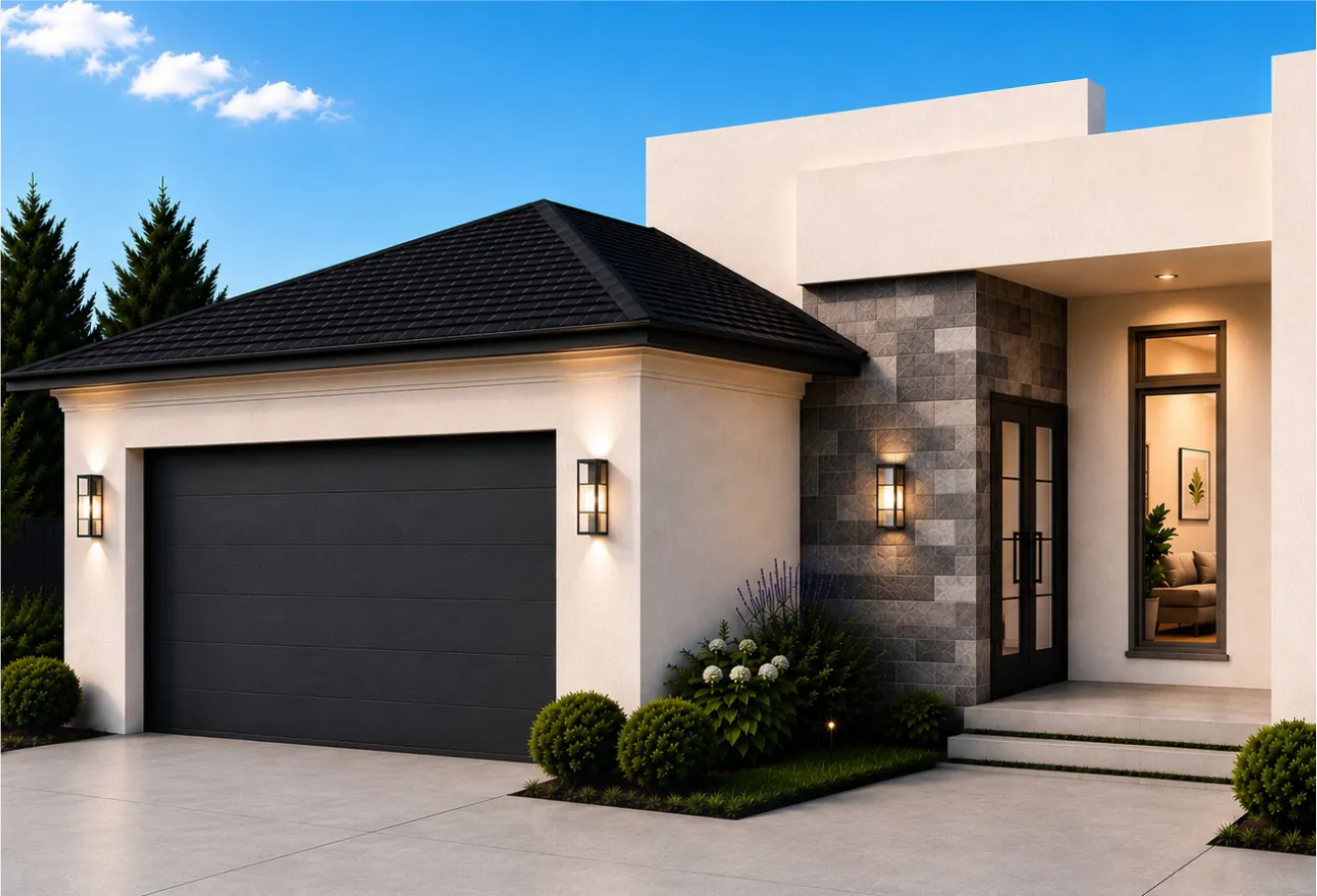 Parade Home 1 exterior