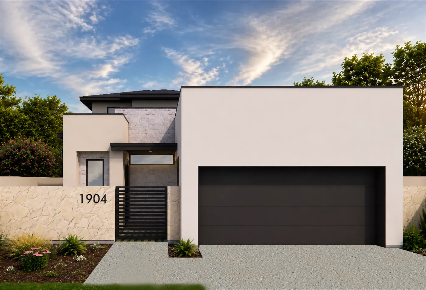 Parade Home 4 exterior